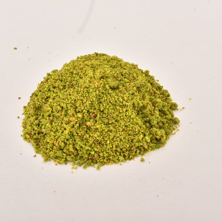 Ground Red Shelled Pistachios, Ground Meverdi Shelled Pistachios, Ground Boz Shelled Pistachios (Grade 1, Firik Type)